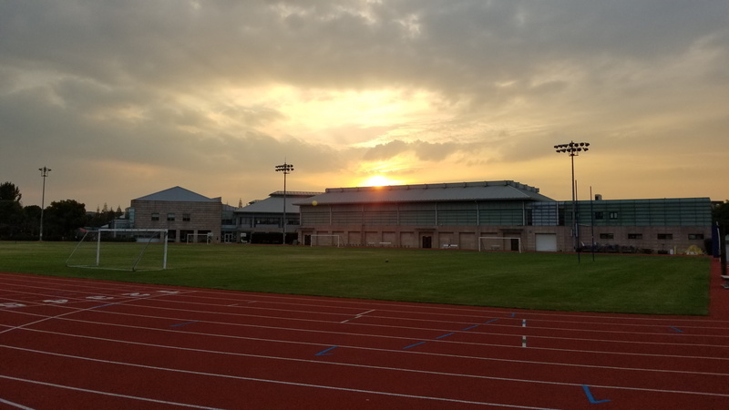 brilliant, absence, china, sas, day, sun, soothing, dusk, grass, array, outdoors, sunset, sky, field, no people, sport, luminance, orange, building, nature