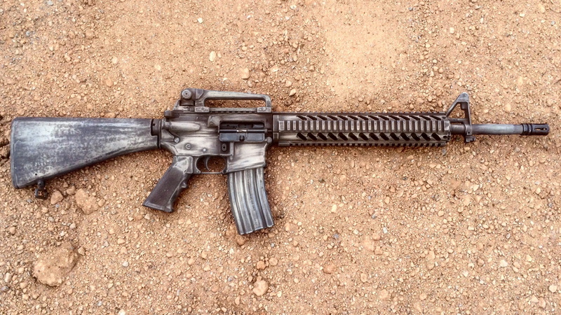 2K, weapons, carabiner, assault rifle