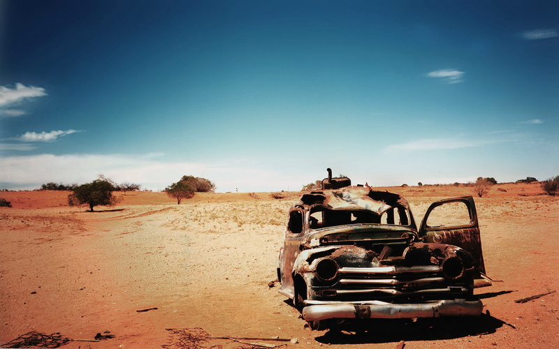 1080P, cars, hd, rust, car, classic, desert