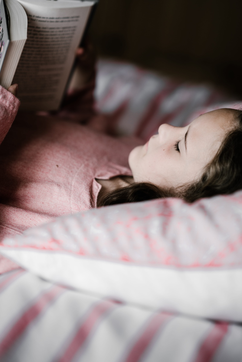 tired, reading, domestic Life, women, lay, females, 8K, read, one Woman Only, napping, lifestyles, book, lying On Back, indoors, smiling, lying Down, open