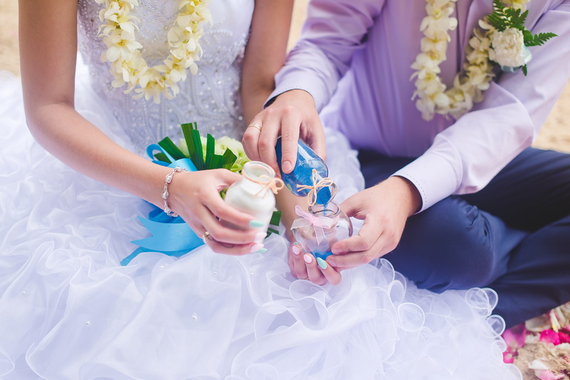 ceremony, sand ceremony, heat, sun, Wedding, event, two, marriage, summer, life events, holding, human Hand, photo, liquid, happiness, positive emotion