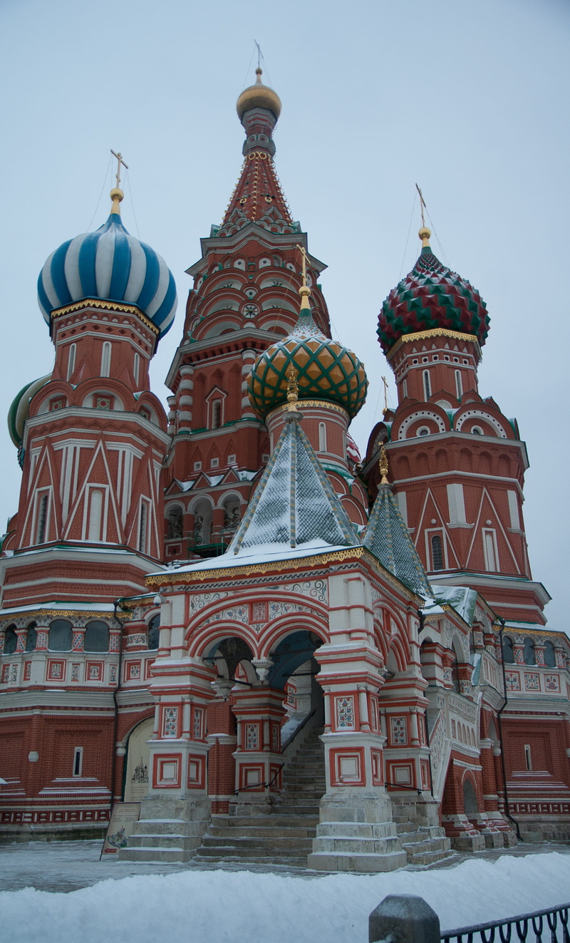 built structure, low angle view, no people, travel destinations, architecture, 4K, dome, basil, orthodox Church, religion, russian Culture, christianity