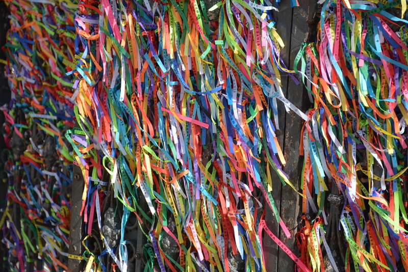 day, pattern, culture, ribbon, abundance, brasil, Stripes, Bahia, variation, close-up, Bonfim, full frame, 4K, multi colored, abstract, hanging, salvador