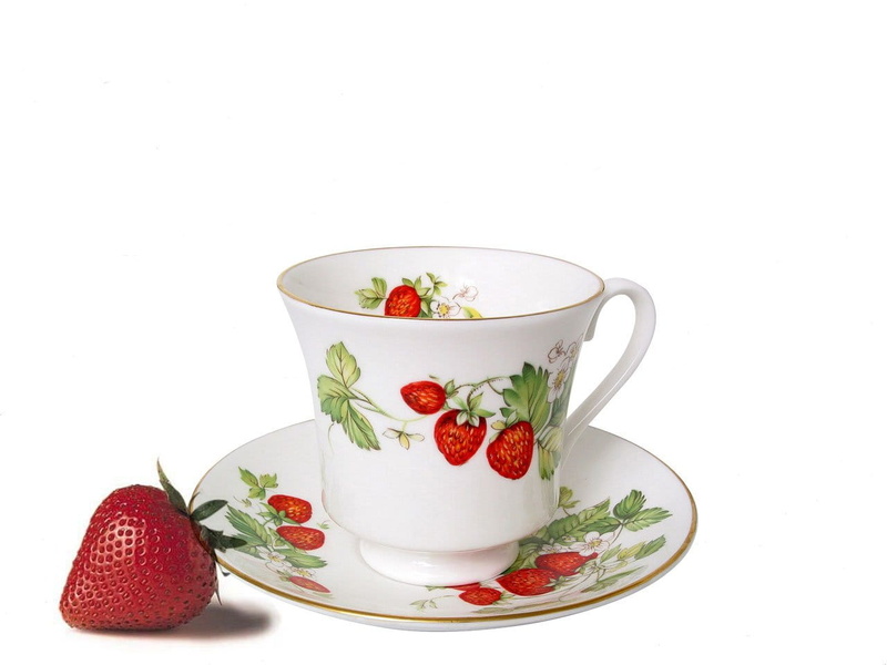 studio shot, cut out, wellbeing, white background, fruit, Porcelain, food and drink, mug, printed, copy space, tea cup, healthy eating, floral pattern