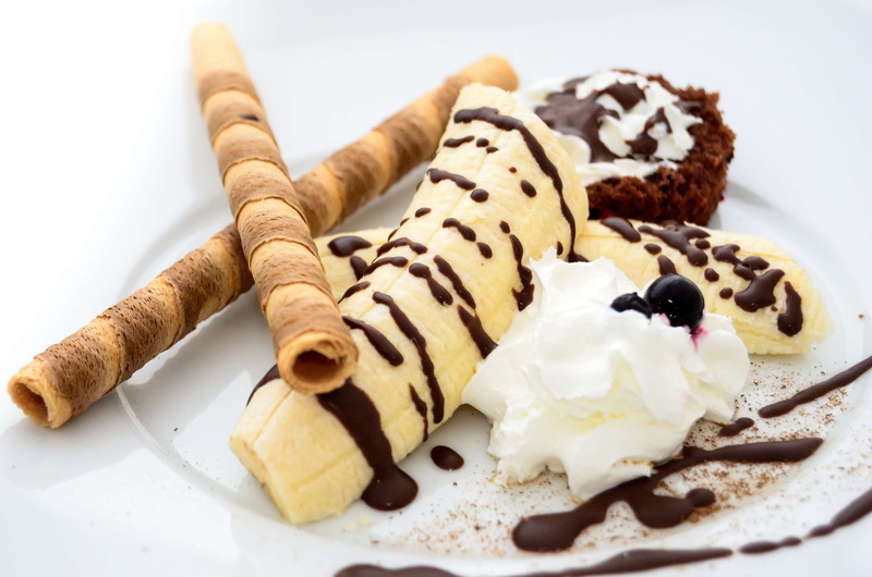 cake, food and drink, chocolate, close up, temptation, vanilla ice cream, pastries, food, still life, 4K, food styling, dairy product, no people, whipped cream