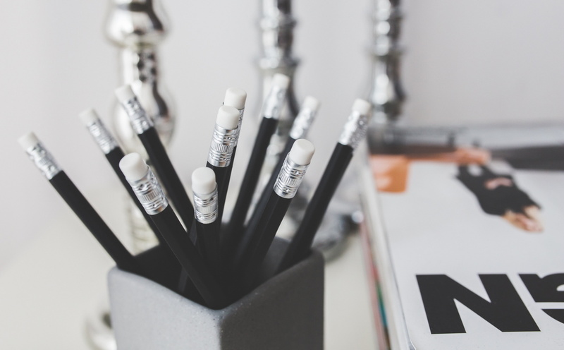 Black, 5K, black pencils, group of objects, communication, White, pen, paper, black color, beauty, equipment, Pencil, ink, Work, indoors, selective focus