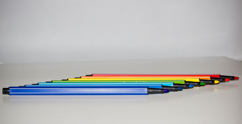 variation, eraser, 4K, studio shot, arrangement, stack, creativity, large group of objects, copy space, no people, indoors, in a row, gray, color, pencil