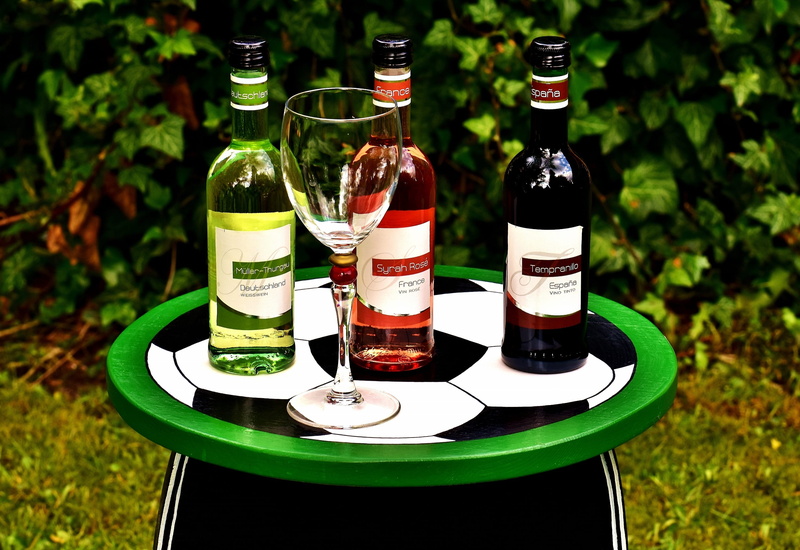 party, green color, 2K, homemade, glass - material, red wine, Alcohol, refreshment, wine, container, alcoholic, still life, table, creative, hand painted