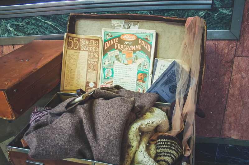 mode of transportation, vintage, case, high angle view, transportation, baggage, creativity, Suitcase, Luggage, outdoors, no people, communication, built structure