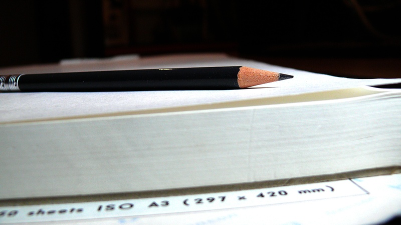 box, white paper, music, arts culture and entertainment, pencil, education, marker pen, still life, text, leave, no people, focus on foreground, office supplies
