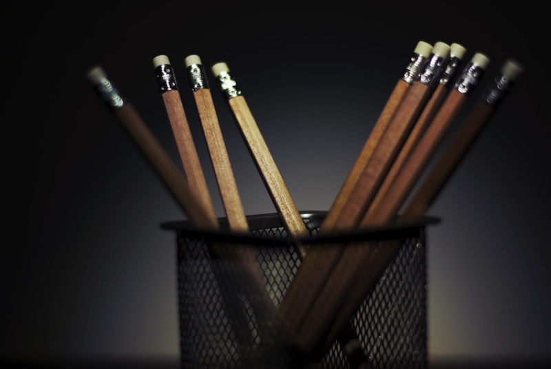 eraser, utensil, lot, no people, pencil, group of objects, pencils, drawing, 4K, desk, equipment, variation, pens, collection, close-up, large group of objects