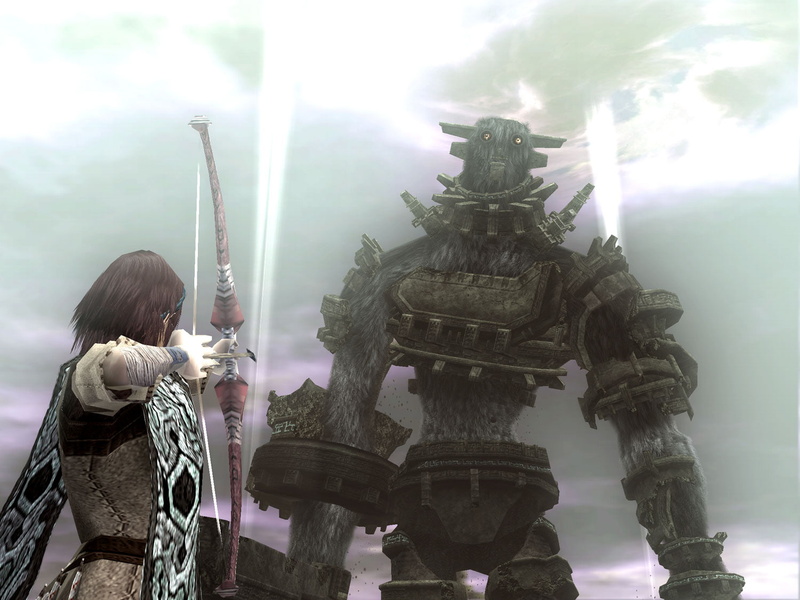 720P, Monster, Video Game, Shadow Of The Colossus, Girl