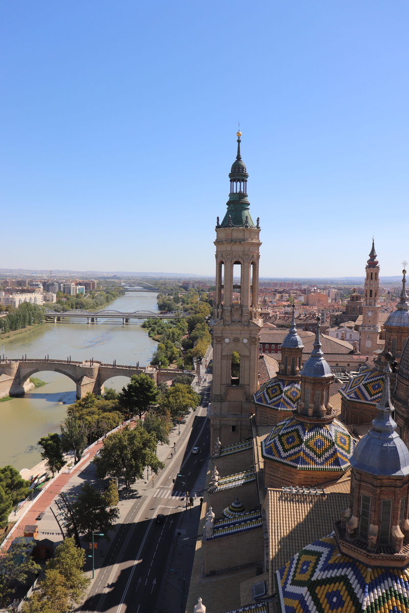 5K, building exterior, travel, nature, day, spirituality, spain, the view, built structure, place of worship, clear sky, city, belief, tower, high angle view