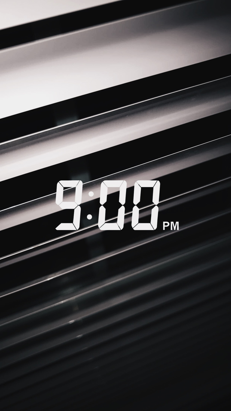 time, numbers, white, black, 1080P