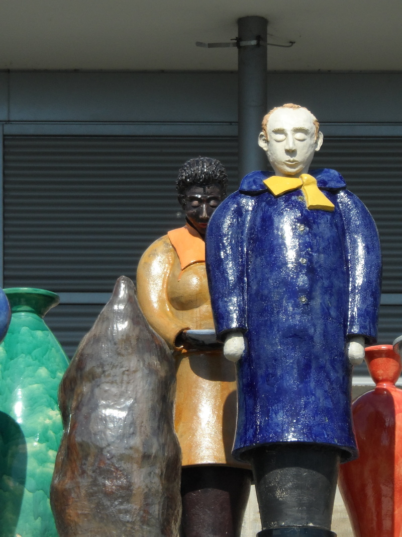 art, metaphor, representation, art and craft, immigrate, woman, immigration, man, 4K, human representation, spirituality, the strangers, reminder, sculpture