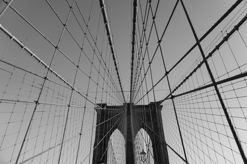 travel, web, shape, skyscraper, grid, line, low angle view, sky, net, geometric, bridge - man made structure, connection, no people, pattern, texture, office building exterior
