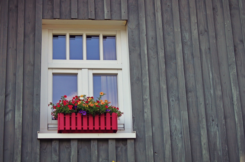 flowers, yellow, red, built structure, outdoors, house, outside, wall - building feature, day, bouquet, flowering plant, building, beige, idyllic, residential district