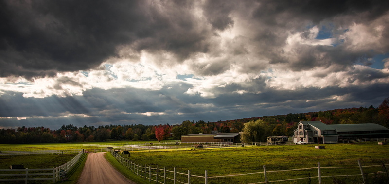 scenics - nature, cloud - sky, sky, vermont, overcast, 5K, dark, farmland, brown, cloudscape, landscape, storm, grey, green, rural, white, land, country