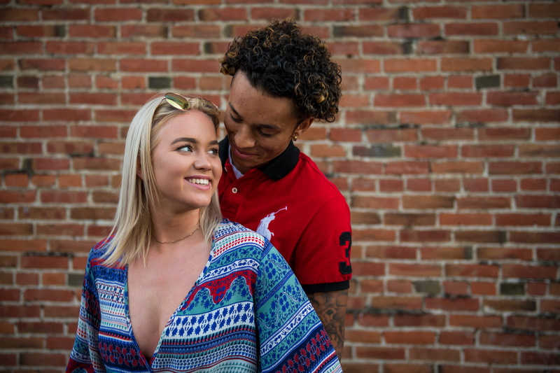 young men, hair, behind, heterosexual couple, afro, blue eye, happiness, smiling, adult, togetherness, female, glass, standing, dating, outdoors, blue