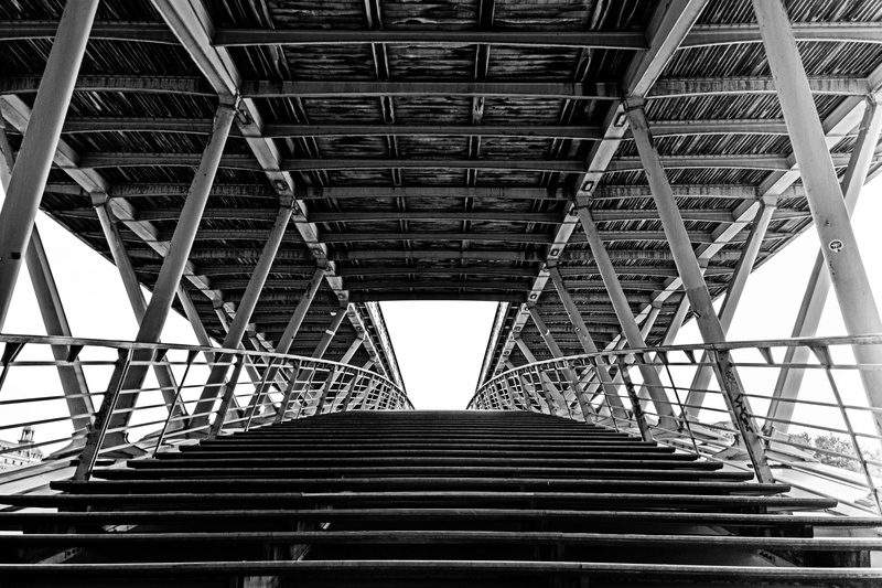 bridge, built structure, girder, france, bridges, cross, metal, city, engineering, bridge - man made structure, no people, lattice, direction, connection