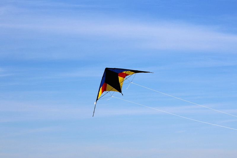 freedom, flag, dom, vapor trail, Fly, Dragon Rising, copy space, no people, flying, low angle view, kite - toy, bird, outdoors, dragons, 1080P, blue, steering dragon