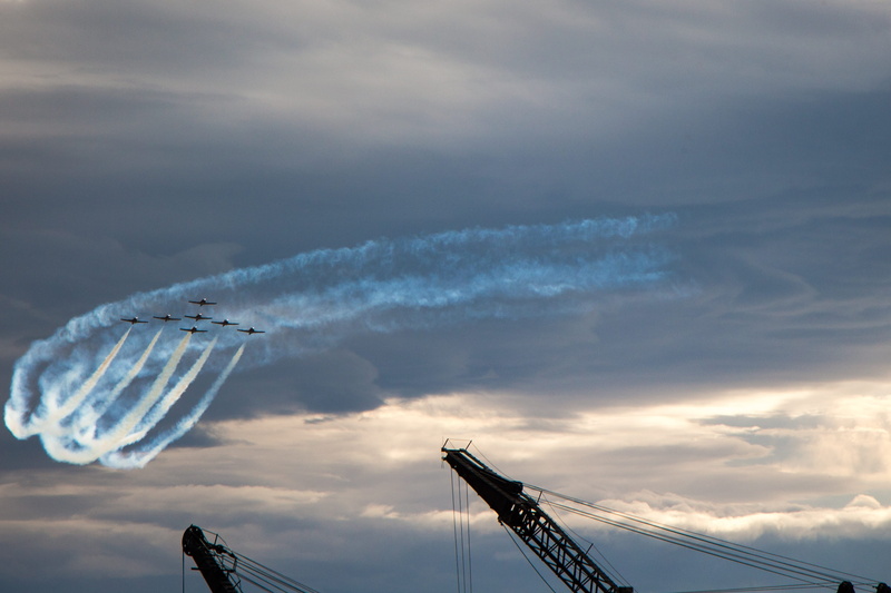 airshow, display, hawk, flying, arrow, plane, nature, excellence, trail, sky, aircraft, formation, jet, success, fly, aerobatic, military, airplane, snowbirds