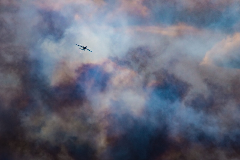 sky, flying, travel, outdoors, plane, grey, environment, 4K, air show, day, mid-air, transportation, smoke - physical structure, journey, fairford, flight