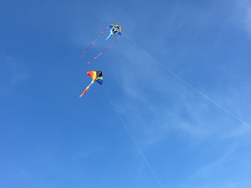 air vehicle, low angle view, nature, 4K, day, motion, flying, clouds, blue, vapor trail, dragon rising, leisure, sky, freedom, wind, kids dragon, dragons