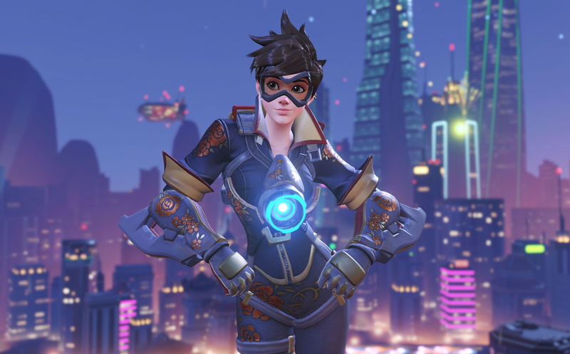 year, Games, young women, 8K, portrait, robot, built structure, building exterior, illustration, woman, standing, technology, tracer, cityscape, Other Games