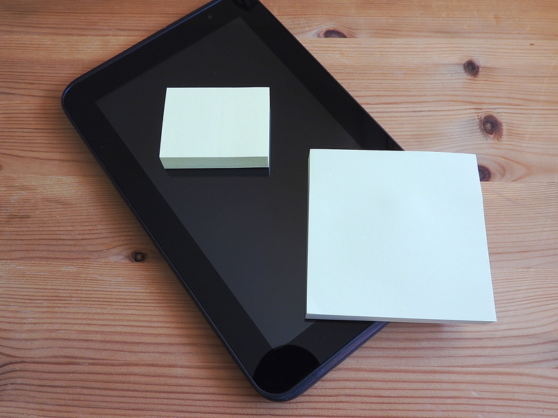 screen, wireless technology, postit, indoors, digital tablet, smart phone, stickies, device screen, paper, technology, portable information device, adhesive note