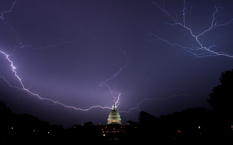 1080P, hd, lightning, dc, washington, capitol, hill, photography