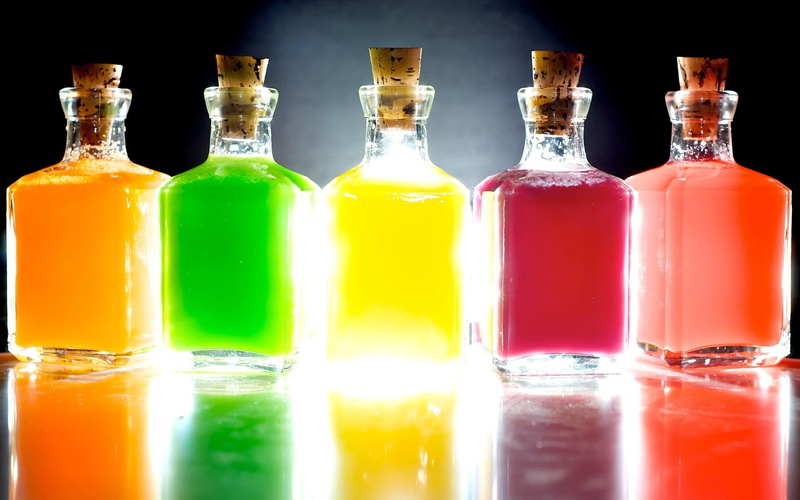 photography, filled, 2K, liquors, cork, liquor, stopper, glass, colorful, color, assorted, liquids, 2560x1600, bottles