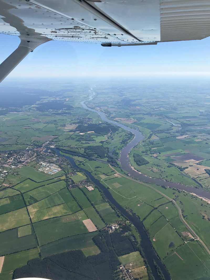 day, mode of transportation, wing, rural scene, flying, land, scenics - nature, river, landscape, no people, river landscape, forest, patchwork landscape