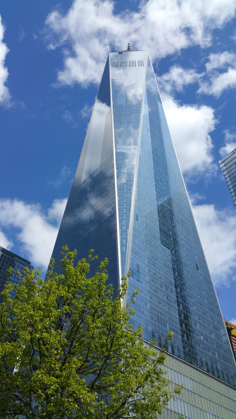 sun reflection, 11, spire, architecture, clouds, no people, glass - material, building exterior, downtown, built structure, office building exterior, nyc