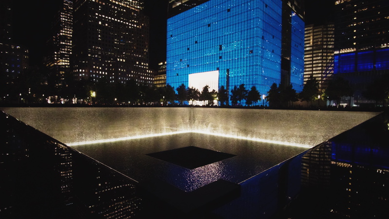 reflection, financial district, city life, nature, no people, architecture, travel destinations, united states, dusk, built structure, night, office building exterior