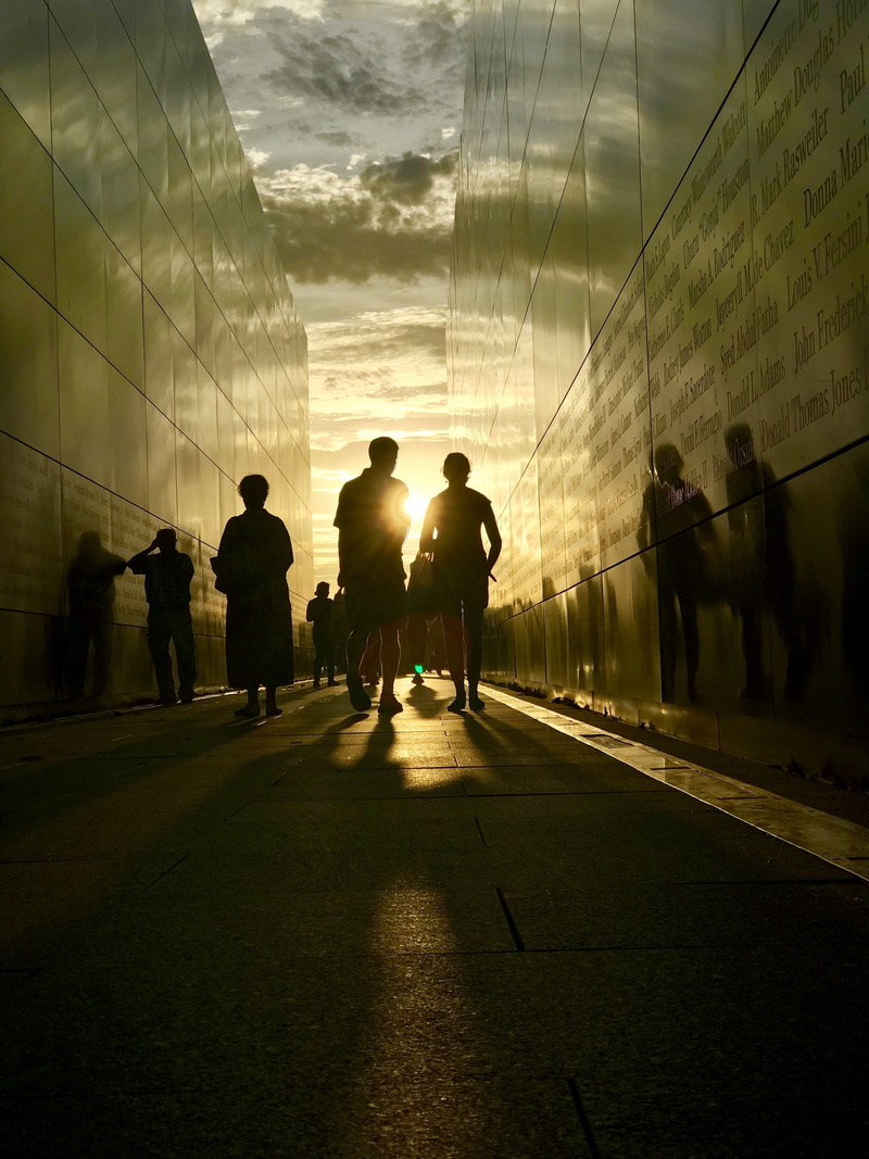 lifestyles, road, women, leisure activity, nature, group of people, city, sky, cloud - sky, transportation, 2K, building exterior, dawn, men, outdoors