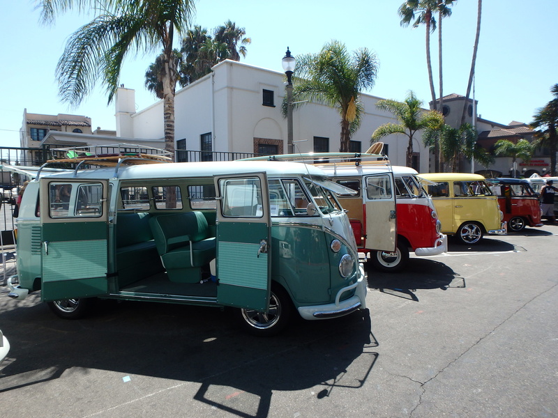 daylight, combi volkswagen, beach, motor vehicle, built structure, people, mode of Transport, road, building, building exterior, land Vehicle, sky, t, long beach