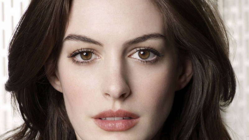 eyes, winner, 1080P, actress, brunettes, women, brown, award, hathaway, academy, anne