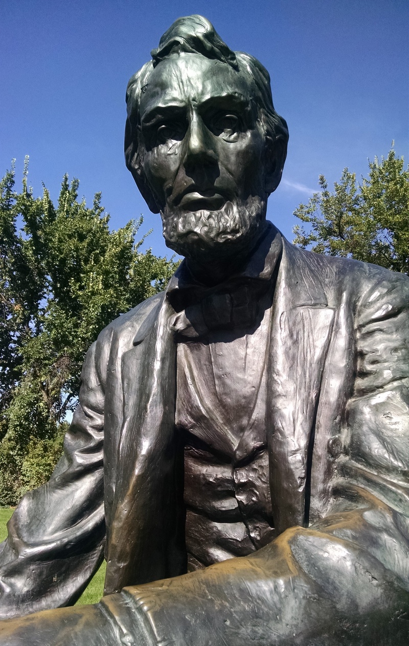 civil war, low angle view, abraham, usa, government, landmark, emancipation, no people, history, art and craft, male likeness, architecture, president