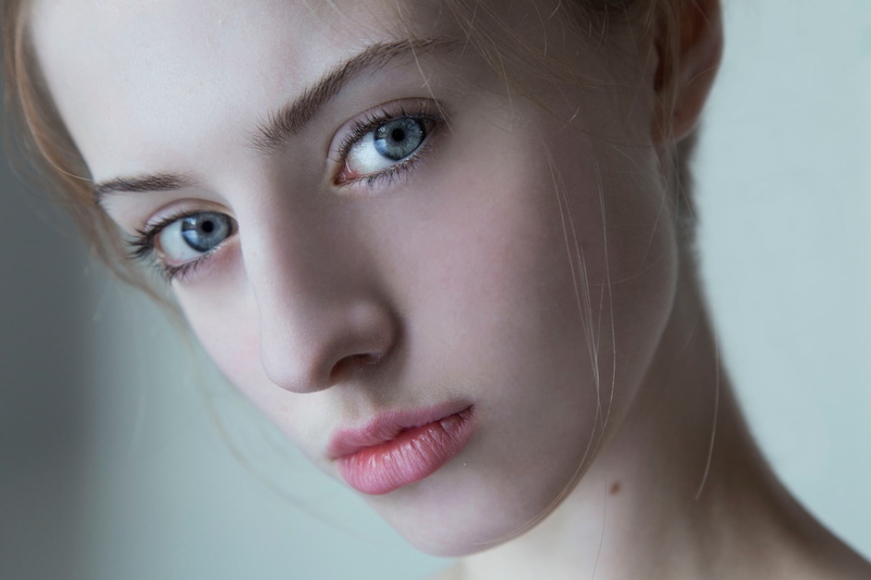 sadness, face, teenager, close-up, headshot, beautiful woman, model, offspring, depression - sadness, teardrop, childhood, hairstyle, indoors, human face