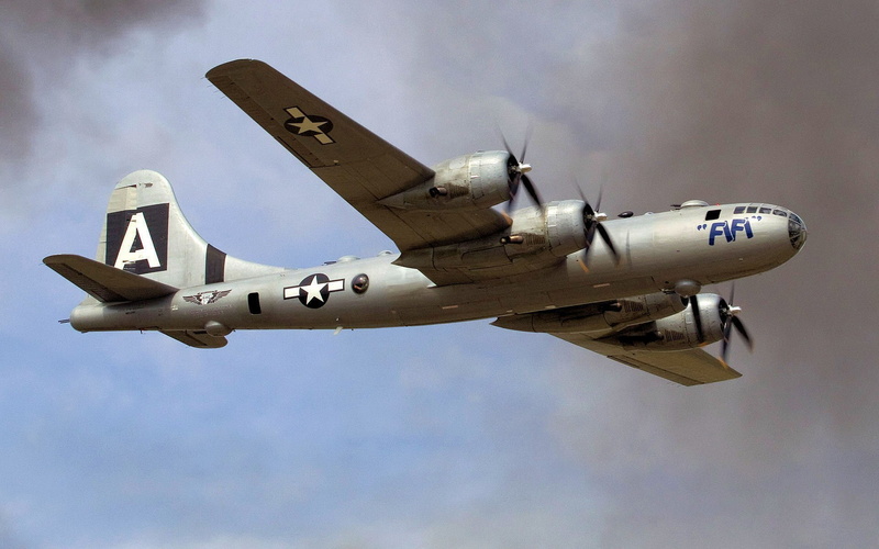 Boeing B-29 Superfortress, Bombers, 1080P