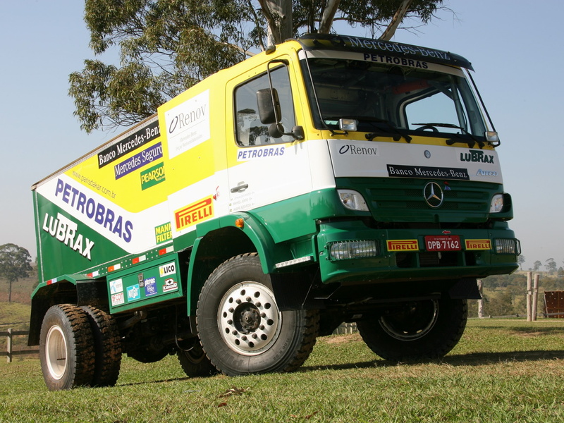 offroad, racing, benz, truck, mercedes, rally, atego, race, 1080P, 1725, 2006