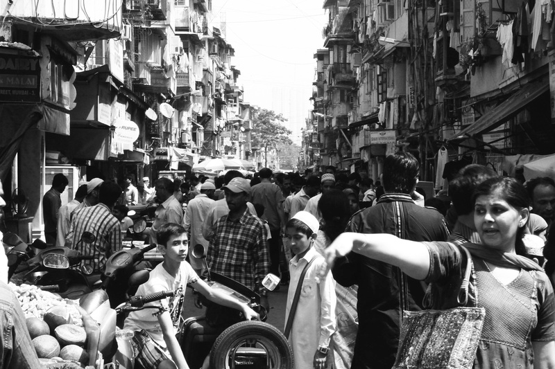 india, Crowded, transportation, women, asia, Mumbai, outdoor, city life, pedestrians, photo, adult, Street, city street, market, land vehicle, 5K, People