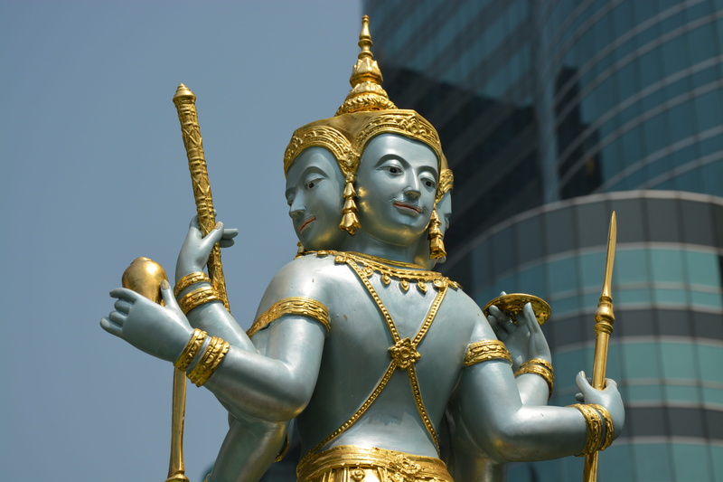 thailand, meditation, sculpture, buddhism, belief, gold colored, voltage, budha, asia, krishna, duality, statue, religion, art and craft, bangkok, 5K