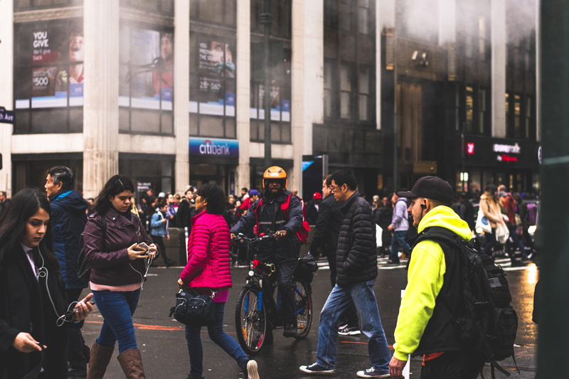 men, city life, city street, focus, group, day, warm clothing, built structure, 5K, road, busy street, urban, people, daylight, building exterior, architecture