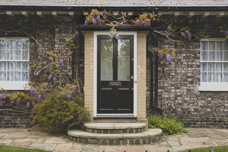 outdoors, human representation, facade, built Structure, residential Building, art and craft, daytime, nature, plant, closed, sculpture, wooden, architecture And Buildings