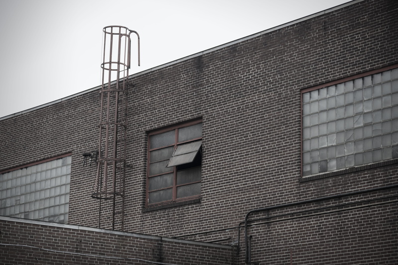 brown, wall - building feature, nature, day, residential district, outdoors, low angle view, Abandoned Building, concrete, 5K, brick wall, architecture And Buildings