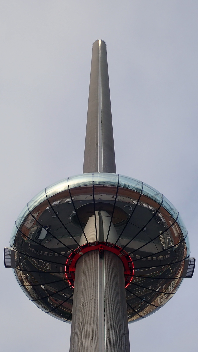 built structure, communication, 4K, england, east sussex, clear sky, architecture, amusement park, arts culture and entertainment, no people, amusement park ride