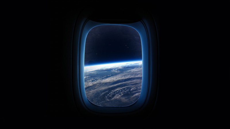 View, The window, Earth, Vadim Sadovski, Porthole, 1080P, Space, Art, Home, Planet, by Vadim Sadovski