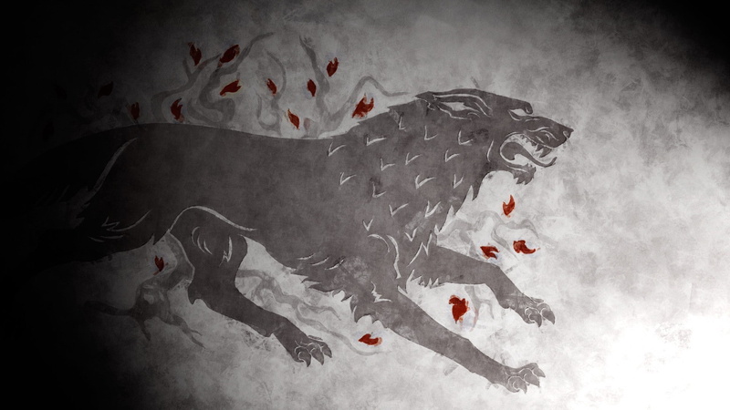 blood, winter, red, creativity, 1080P, white color, fear, nature, horror, high angle view, cold temperature, motion, dark, game of thrones house stark direwolf